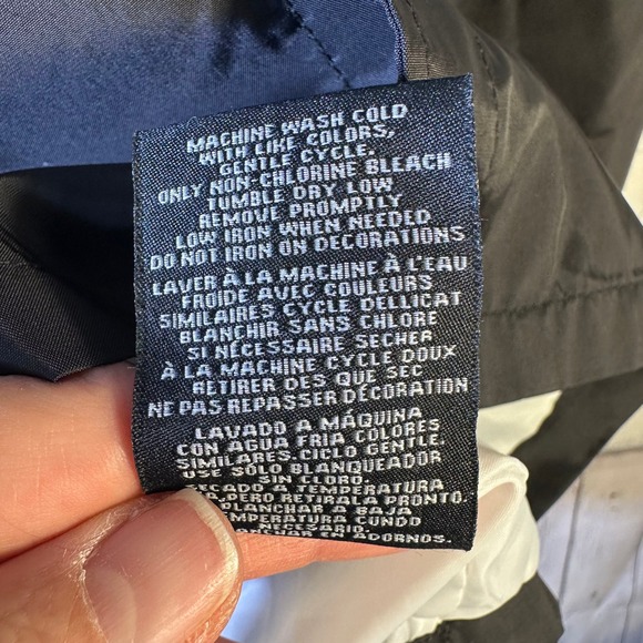 Neff Disney Mickey Mouse Coach Jacket Black Windbreaker Snap Front Womens Medium - Picture 13 of 14